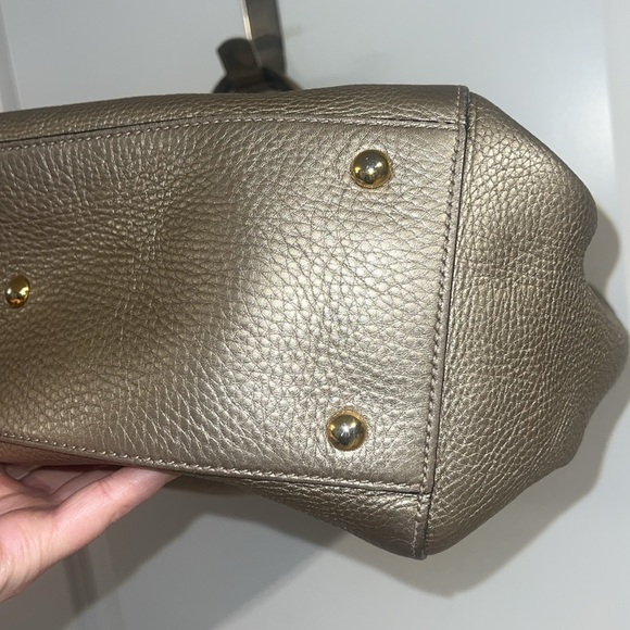 Authentic Gucci Limited Edition Large Soho Metallic Ombré Bronze Gold Chain - Picture 9 of 17